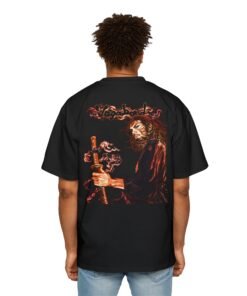 Oversized Tee [Back Print] – Vagabond – Crimson Ronin