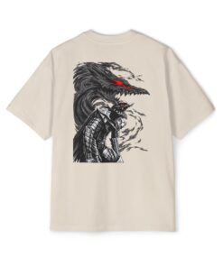 Oversized Tee [Back Print] – Berserk – Berserker Armor - Image 9