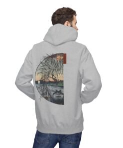 Hoodie – Vagabond – Ukiyo-e Reflection - Image 16