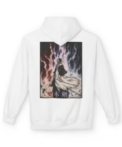 Alternative view of Hoodie – Bleach – Kenpachi