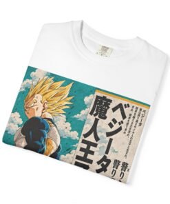 Regular Tee [Front Print] – DBZ – Vegeta Super Saiyan - Image 5