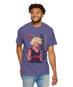 Regular Tee [Front Print] – Dragon Ball Z – Gohan SSJ2 - Image 6