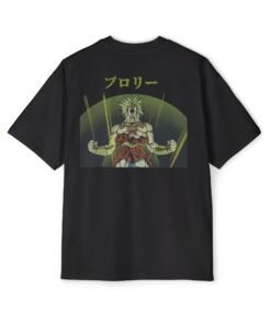 Alternative view of Oversized Tee [Back Print] – DBZ - Broly
