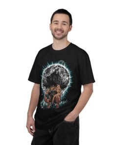 Regular Tee [Front Print] – Dragon Ball Z – Bardock Oozaru - Image 21