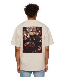 Oversized Tee [Back Print] – Naruto – Itachi Akatsuki