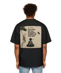 Oversized Tee [Back Print] – Samurai Champloo – Mugen Nujabes