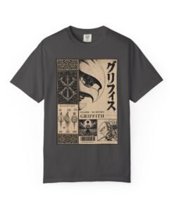 Regular Tee [Front Print] – Berserk – Griffith Falcon Knight - Image 28