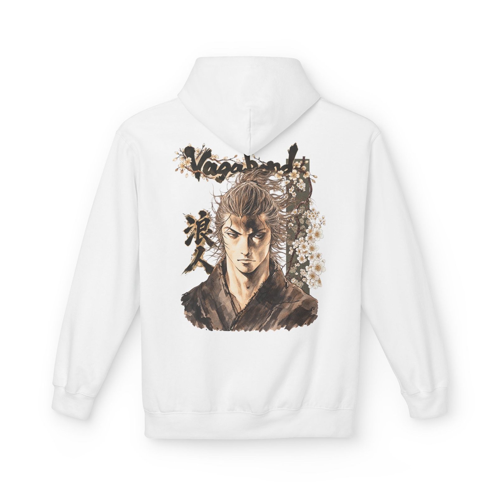 Hoodie – Vagabond – Sakura Portrait - Image 6