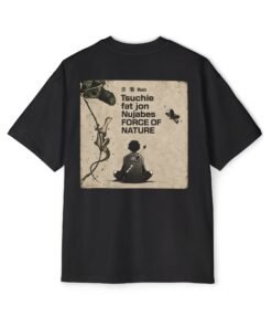 Alternative view of Oversized Tee [Back Print] – Samurai Champloo – Mugen Nujabes