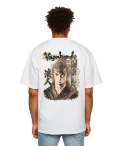 Oversized Tee [Back Print] – Vagabond – Sakura Portrait