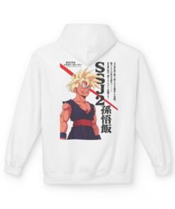 Hoodie – Dragon Ball Z – Gohan SSJ2 - Image 5