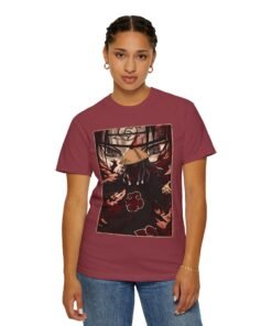 Regular Tee [Front Print] – Naruto – Itachi Akatsuki - Image 6