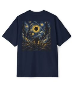 Oversized Tee [Back Print] – Berserk – Guts Starry Eclipse - Image 15