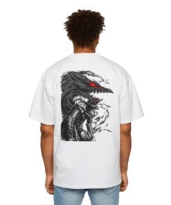 Oversized Tee [Back Print] – Berserk – Berserker Armor - Image 7