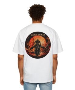 Oversized Tee [Back Print] – Bleach – Bankai Genryusai - Image 9