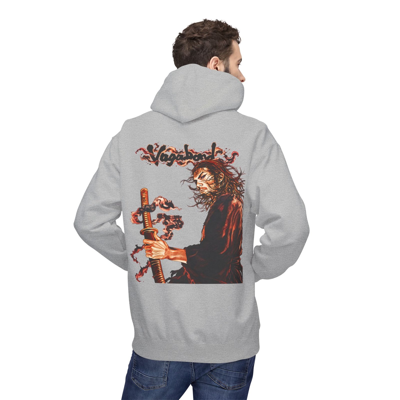 Hoodie – Vagabond – Crimson Ronin - Image 16
