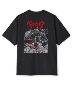 Oversized Tee [Back Print] – Berserk – War - Image 4