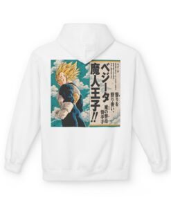 Alternative view of Hoodie – DBZ – Vegeta Super Saiyan