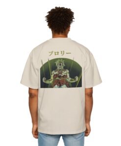 Oversized Tee [Back Print] – DBZ - Broly - Image 8