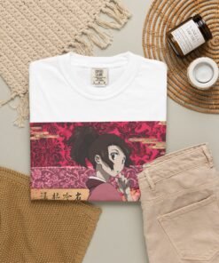 Regular Tee [Front Print] – Samurai Champloo – Fuu Sunflower - Image 9
