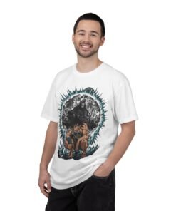 Regular Tee [Front Print] – Dragon Ball Z – Bardock Oozaru - Image 8