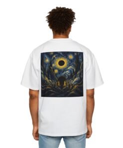 Oversized Tee [Back Print] – Berserk – Guts Starry Eclipse - Image 7