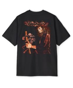 Alternative view of Oversized Tee [Back Print] – Vagabond – Crimson Ronin