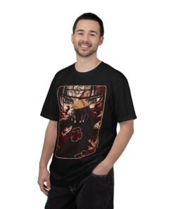 Regular Tee [Front Print] – Naruto – Itachi Akatsuki - Image 25