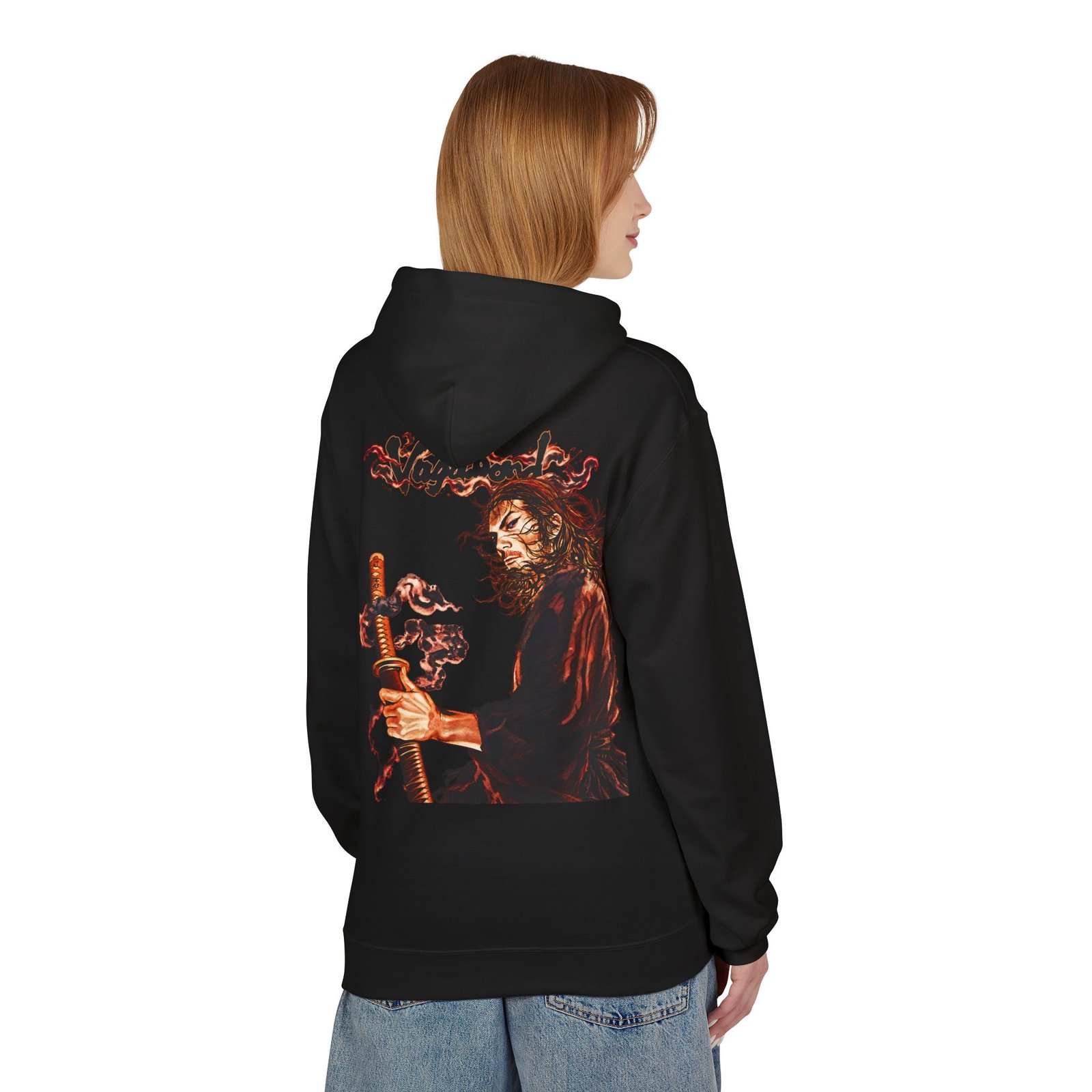 Hoodie – Vagabond – Crimson Ronin - Image 9