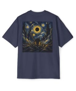 Alternative view of Oversized Tee [Back Print] – Berserk – Guts Starry Eclipse
