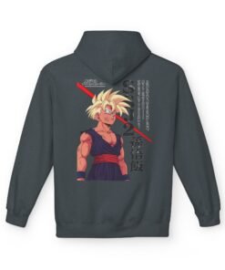 Hoodie – Dragon Ball Z – Gohan SSJ2 - Image 17