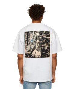 Oversized Tee [Back Print] – Bleach – Bankai Hitsugaya - Image 7