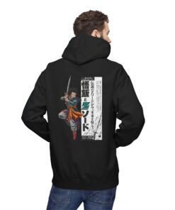 Hoodie – DBZ – Mystic Gohan Z Sword