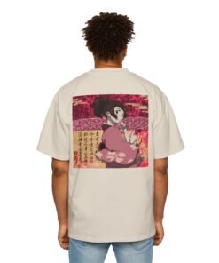Oversized Tee [Back Print] – Samurai Champloo – Fuu Sunflower
