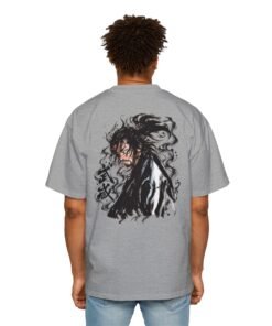 Oversized Tee [Back Print] – Vagabond – Shadow Ronin - Image 11