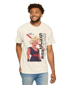 Regular Tee [Front Print] – Dragon Ball Z – Gohan SSJ2 - Image 17