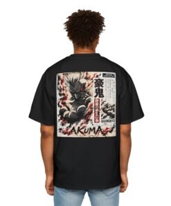 Oversized Tee [Back Print] – Street Fighter – Akuma Satsui no Hado