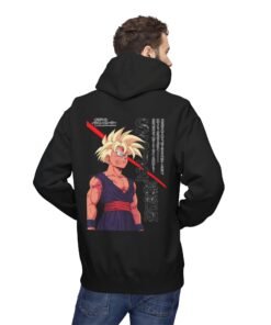Hoodie – Dragon Ball Z – Gohan SSJ2 - Image 13