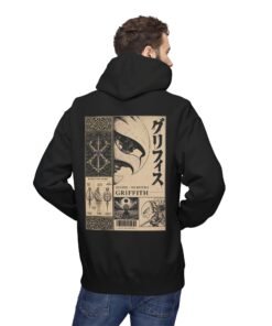 Hoodie – Berserk – Griffith Falcon Knight - Image 11