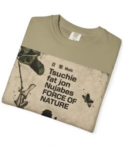 Regular Tee [Front Print] – Samurai Champloo – Mugen Nujabes - Image 4