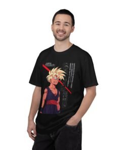 Regular Tee [Front Print] – Dragon Ball Z – Gohan SSJ2 - Image 20