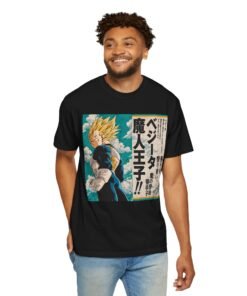 Regular Tee [Front Print] – DBZ – Vegeta Super Saiyan - Image 13