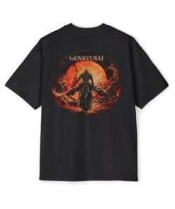 Alternative view of Oversized Tee [Back Print] – Bleach – Bankai Genryusai