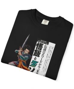 Regular Tee [Front Print] – DBZ – Mystic Gohan Z Sword - Image 13