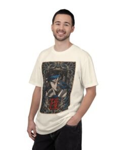 Regular Tee [Front Print] – Street Fighter – Ryu Azure Spirit