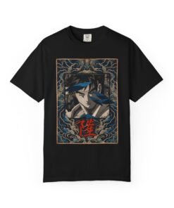 Regular Tee [Front Print] – Street Fighter – Ryu Azure Spirit - Image 18