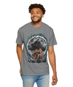 Regular Tee [Front Print] – Dragon Ball Z – Bardock Oozaru - Image 14