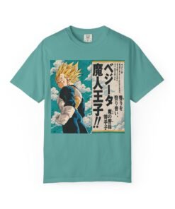 Regular Tee [Front Print] – DBZ – Vegeta Super Saiyan - Image 11