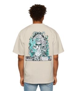 Oversized Tee [Back Print] – Berserk – Griffith White Hawk - Image 11