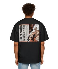 Oversized Tee [Back Print] – DBZ – Goku Super Saiyan